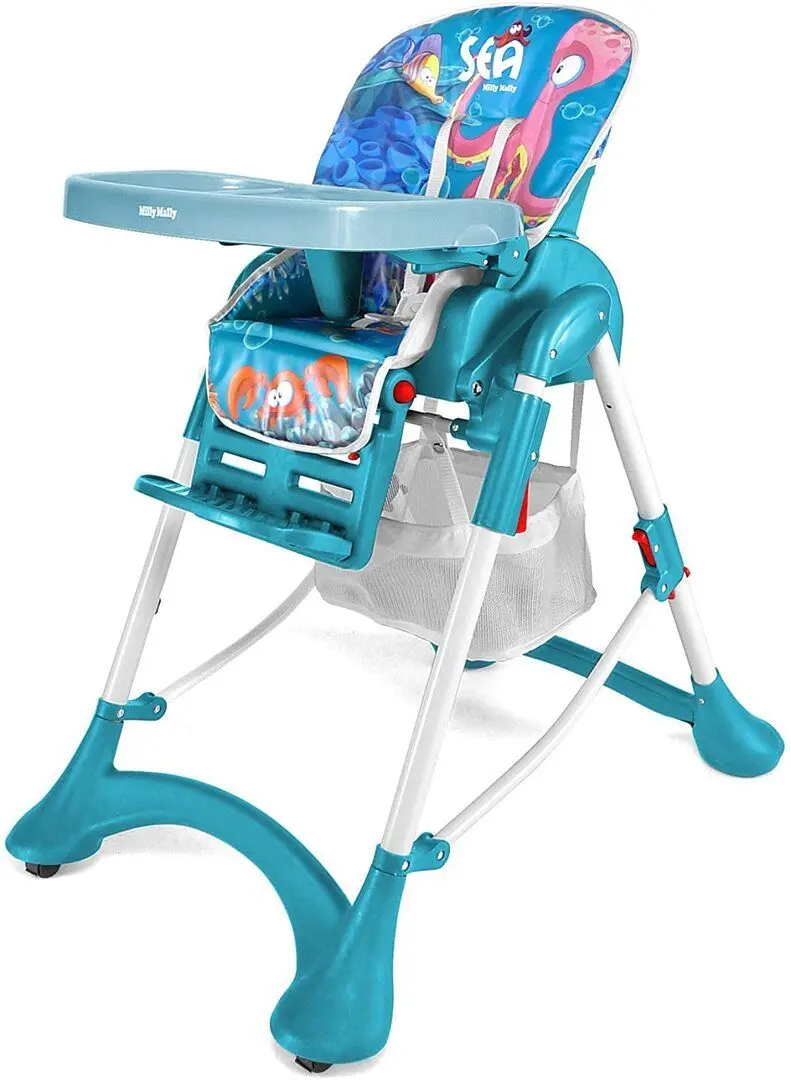 Стул для кормления Milly Mally Active Sea (Blue)