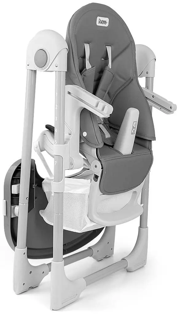 Стульчик для кормления 2в1 Milly Mally Bueno (Grey) - 4