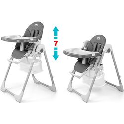 Стульчик для кормления 2в1 Milly Mally Bueno (Grey) Thumb