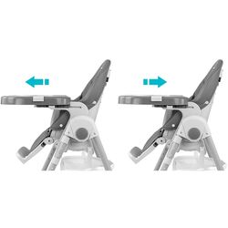 Стульчик для кормления 2в1 Milly Mally Bueno (Grey) Thumb