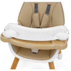 Стульчик для кормления 2в1 Milly Mally Malmo (Beige) Thumb