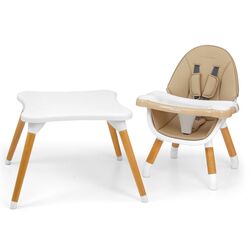 Стульчик для кормления 2в1 Milly Mally Malmo (Beige) Thumb