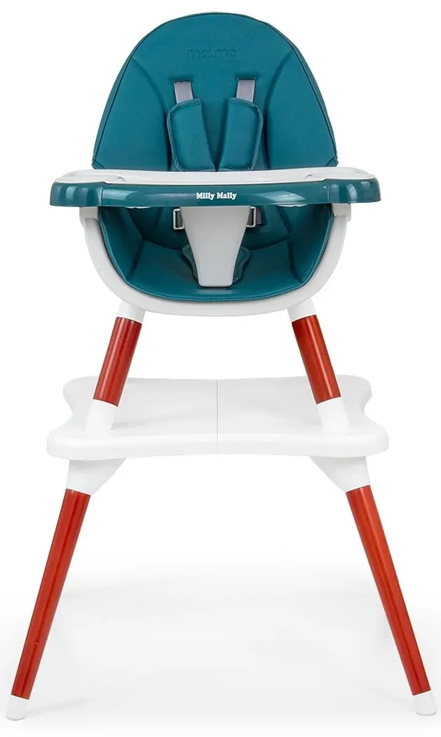 Стульчик для кормления 2в1 Milly Mally Malmo (Dark Green) - 2