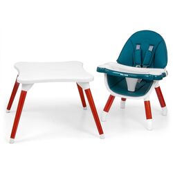 Стульчик для кормления 2в1 Milly Mally Malmo (Dark Green) Thumb