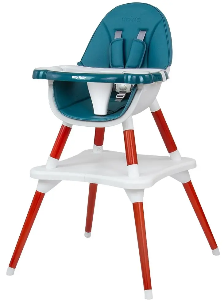 Стульчик для кормления 2в1 Milly Mally Malmo (Dark Green)