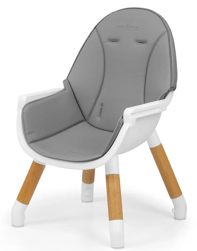 Стульчик для кормления 2в1 Milly Mally Malmo (Grey) - 5