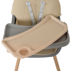 Стульчик для кормления 2в1 Moni Biscotti (Beige) Thumb