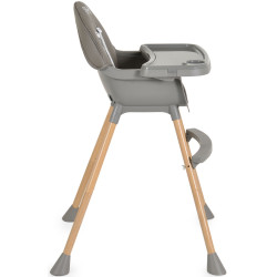Стульчик для кормления 2в1 Moni Biscotti (Grey) Thumb