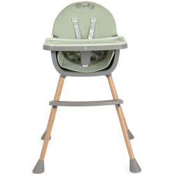 Scaun pentru hranire 2in1 Moni Biscotti (Mint) Thumb