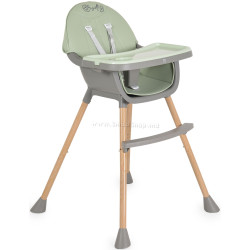 Scaun pentru hranire 2in1 Moni Biscotti (Mint)