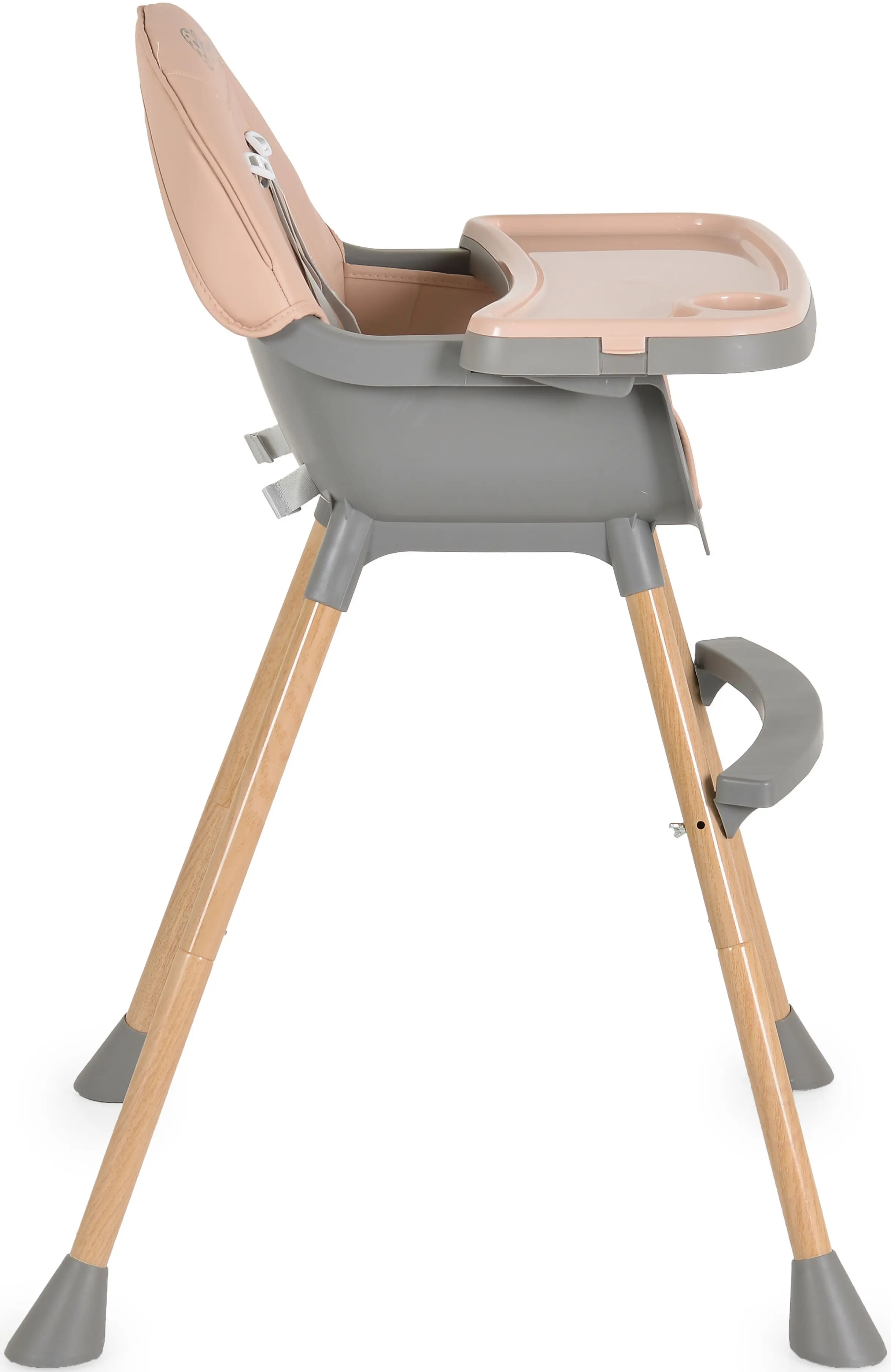 Scaun pentru hranire 2in1 Moni Biscotti (Pink)