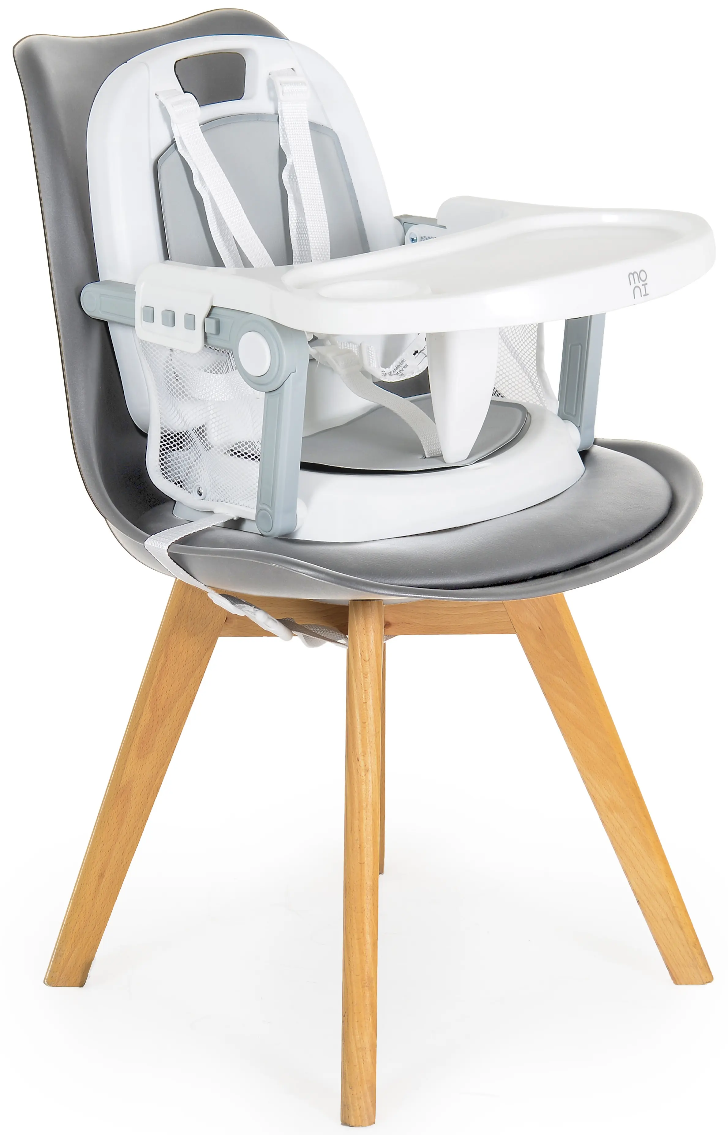 Стульчик для кормления 3в1 Moni Amaretti (Grey)