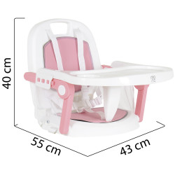 Scaun pentru hranire 3in1 Moni Amaretti (Pink) Thumb