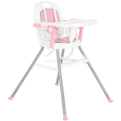 Scaun pentru hranire 3in1 Moni Amaretti (Pink)