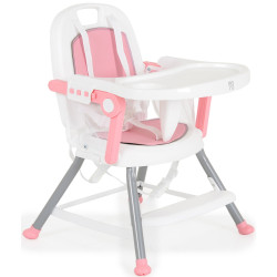 Scaun pentru hranire 3in1 Moni Amaretti (Pink) Thumb