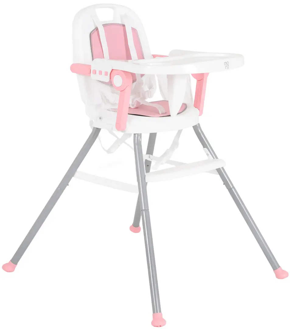 Scaun pentru hranire 3in1 Moni Amaretti (Pink)
