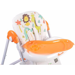 Scaun pentru hranire Moni Avocado (Orange) Thumb