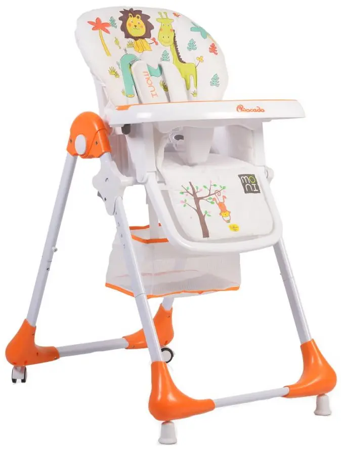 Scaun pentru hranire Moni Avocado (Orange)