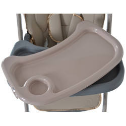 Scaun pentru hranire Moni Lindo (Beige) Thumb