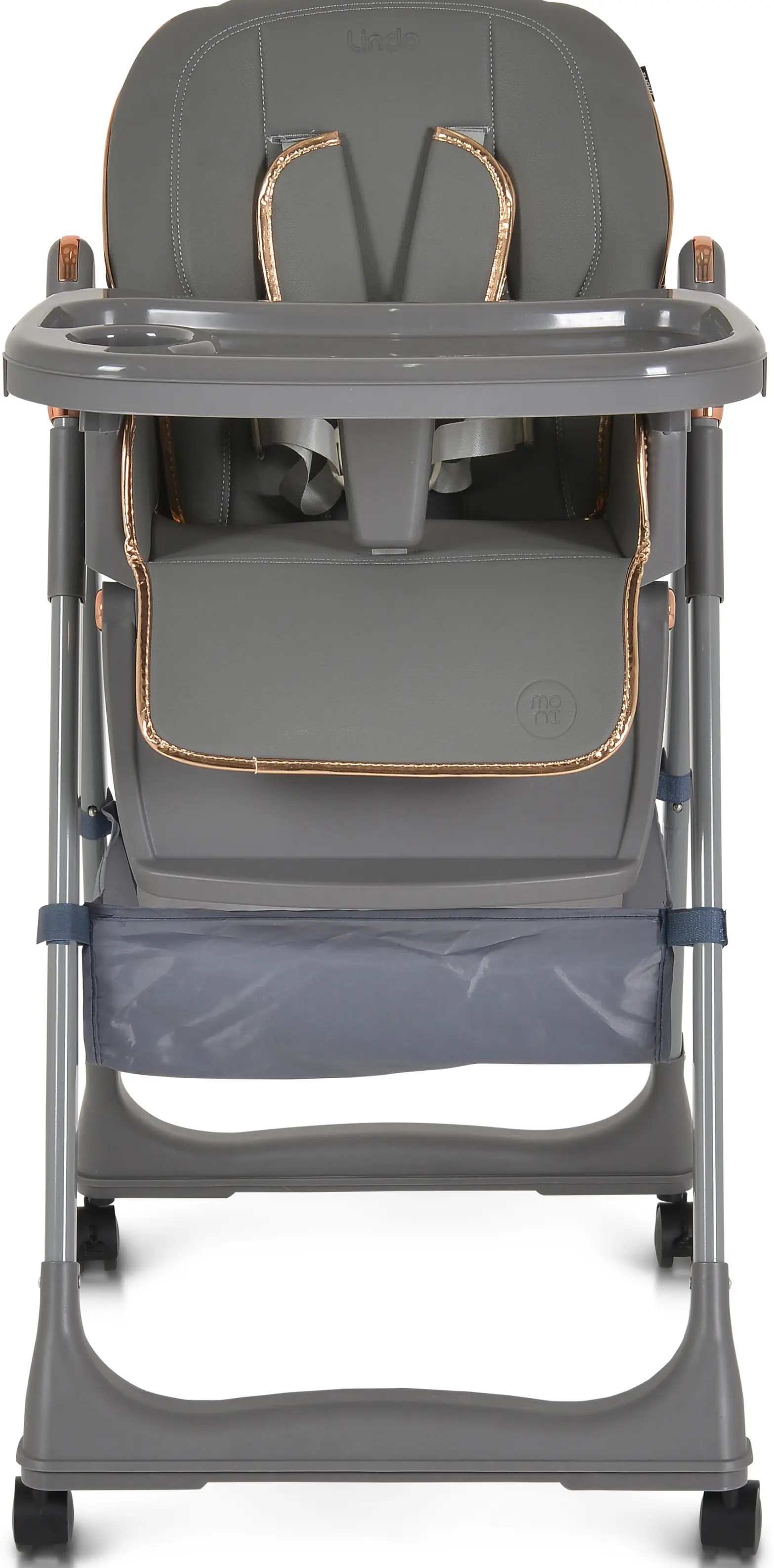 Scaun pentru hranire Moni Lindo (Grey)