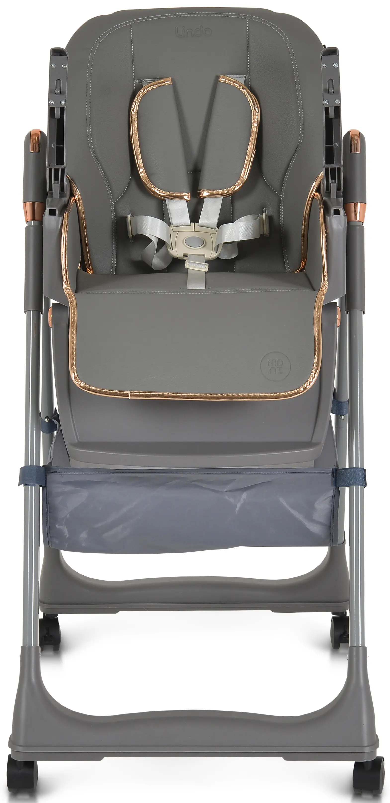 Scaun pentru hranire Moni Lindo (Grey)