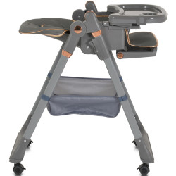 Scaun pentru hranire Moni Lindo (Grey) Thumb