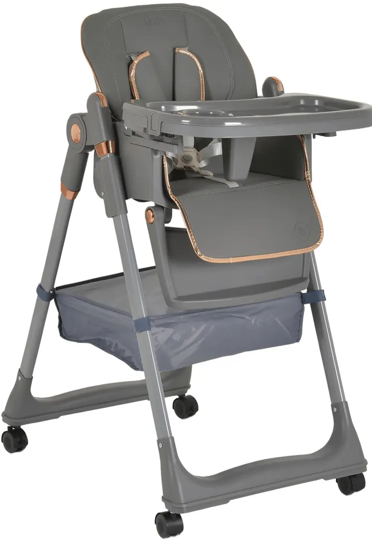 Scaun pentru hranire Moni Lindo (Grey)