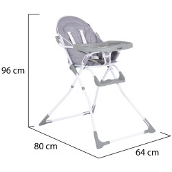 Scaun pentru hranire Moni Noodle (Grey) Thumb