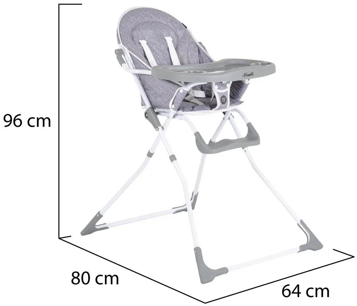 Scaun pentru hranire Moni Noodle (Grey)