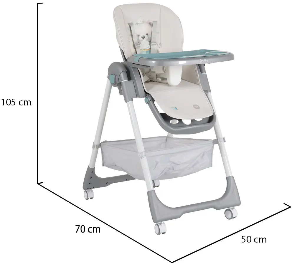 Scaun pentru hranire Moni Raffy (Mint)