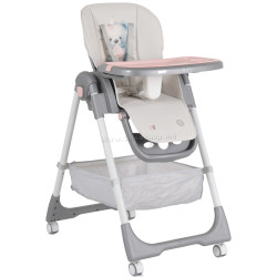 Scaun pentru hranire Moni Raffy (Pink)