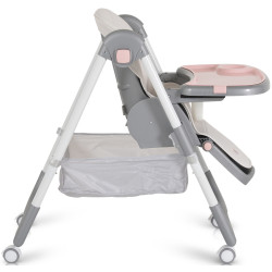 Scaun pentru hranire Moni Raffy (Pink) Thumb