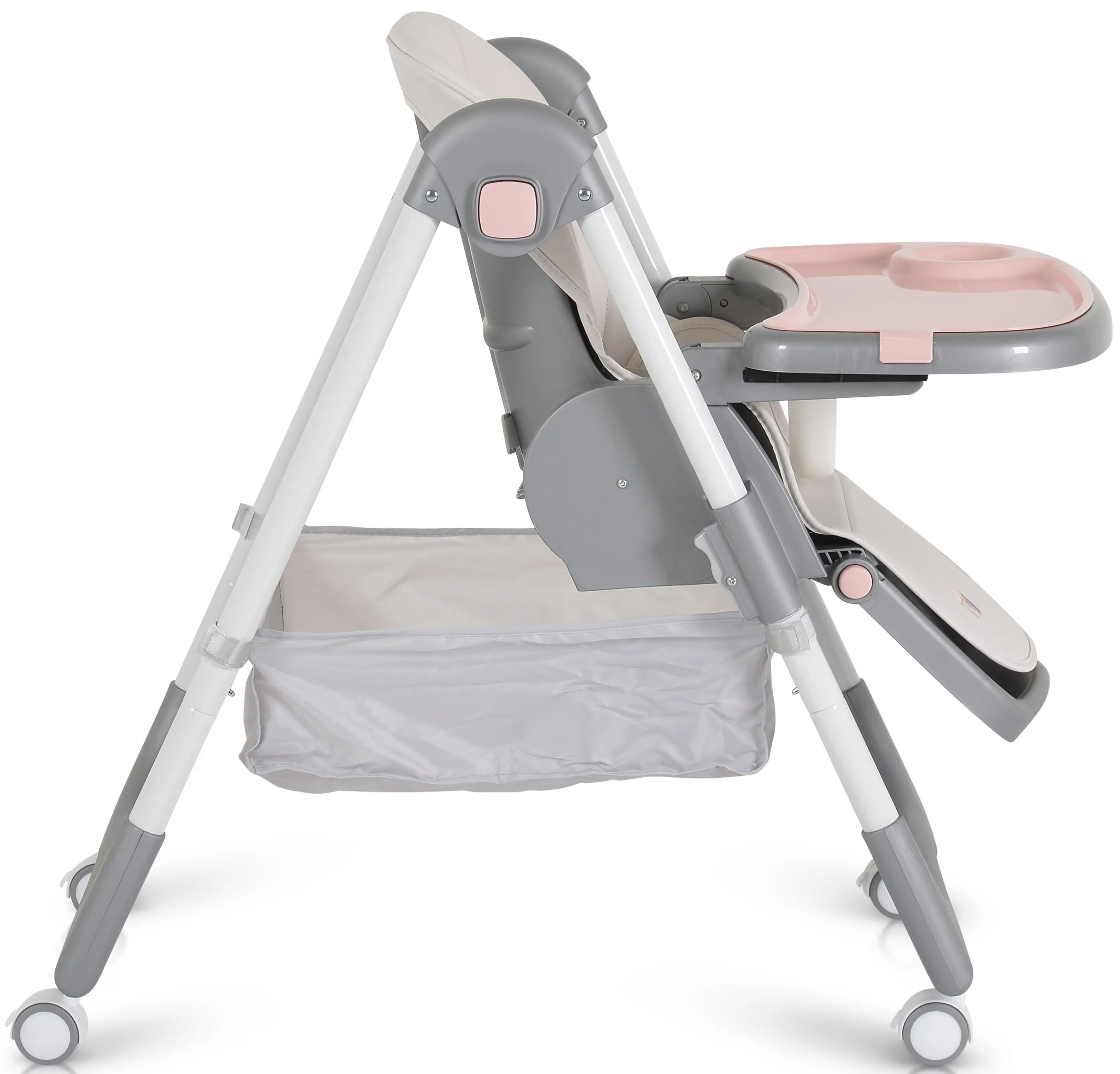 Scaun pentru hranire Moni Raffy (Pink)