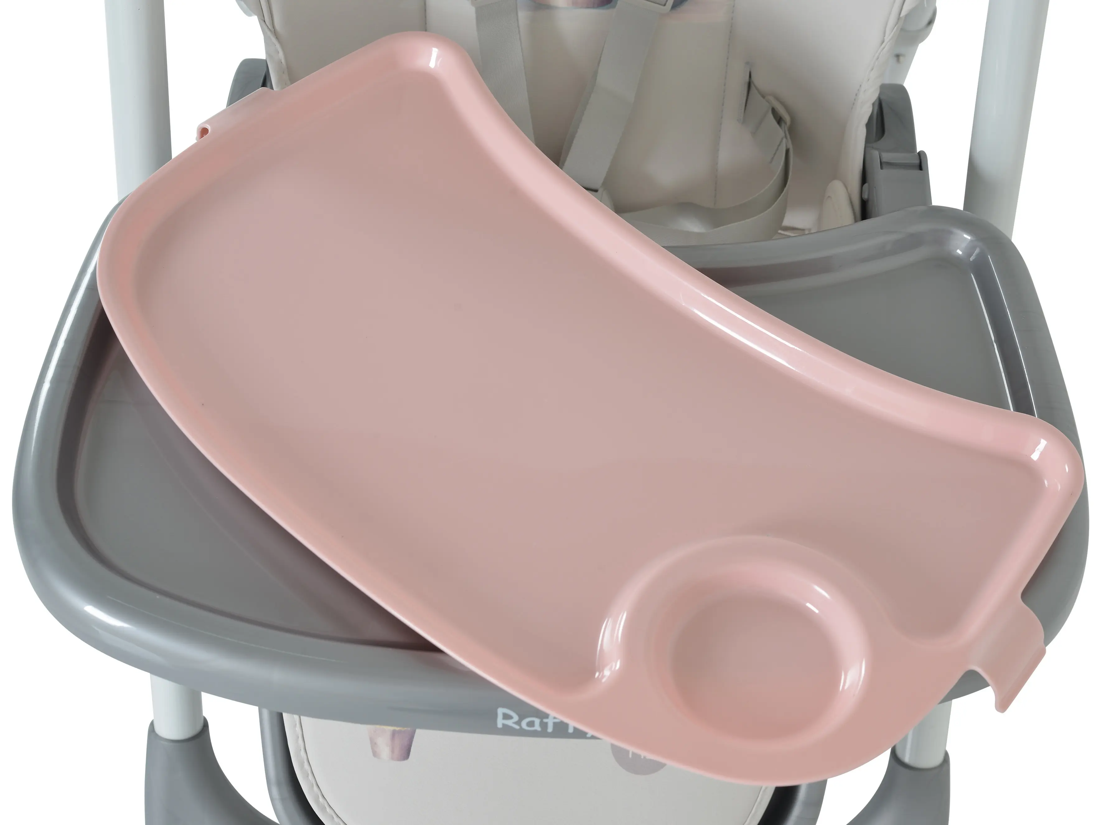 Scaun pentru hranire Moni Raffy (Pink)