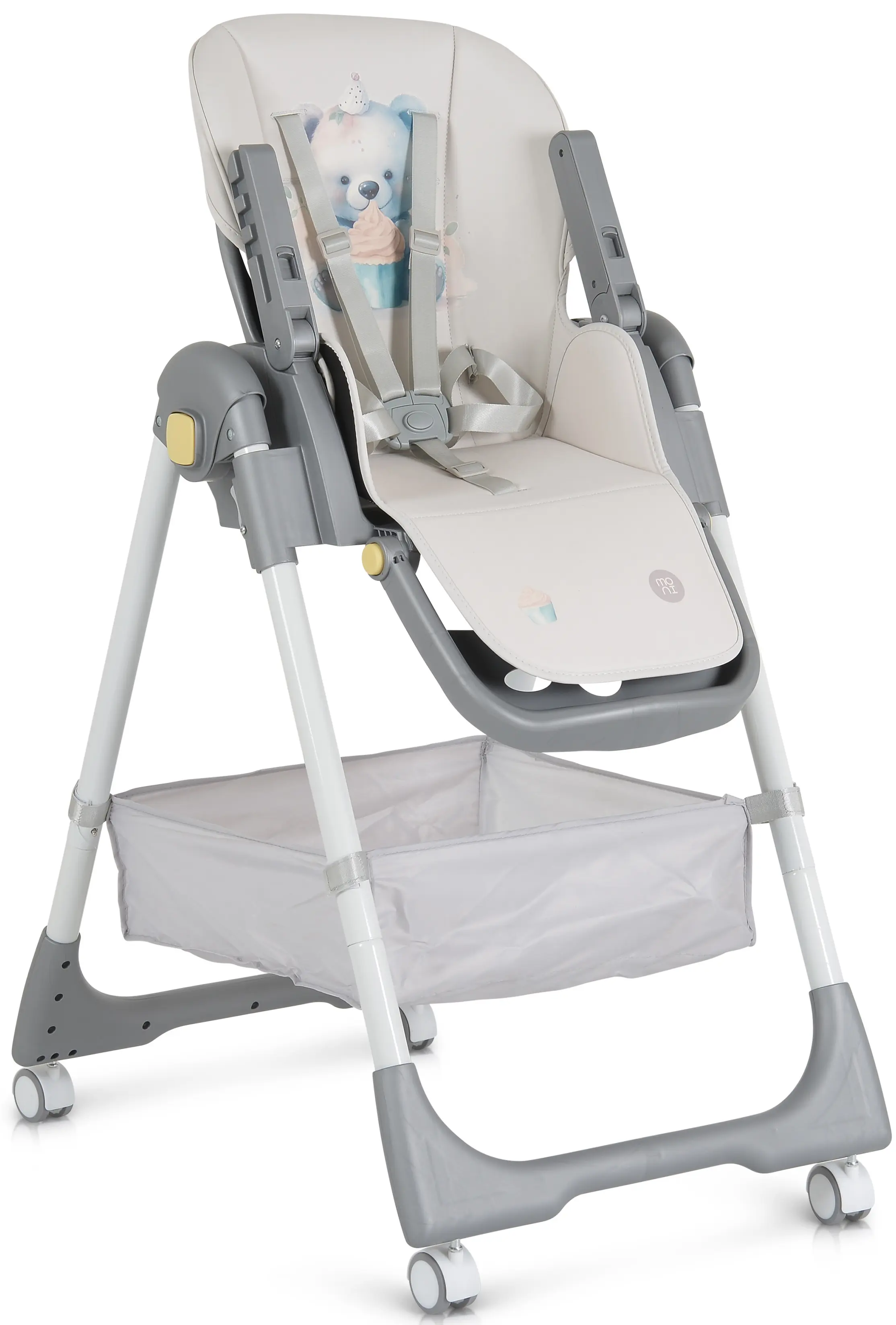 Scaun pentru hranire Moni Raffy (Yellow)