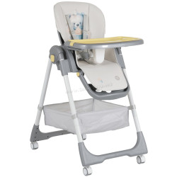 Scaun pentru hranire Moni Raffy (Yellow)