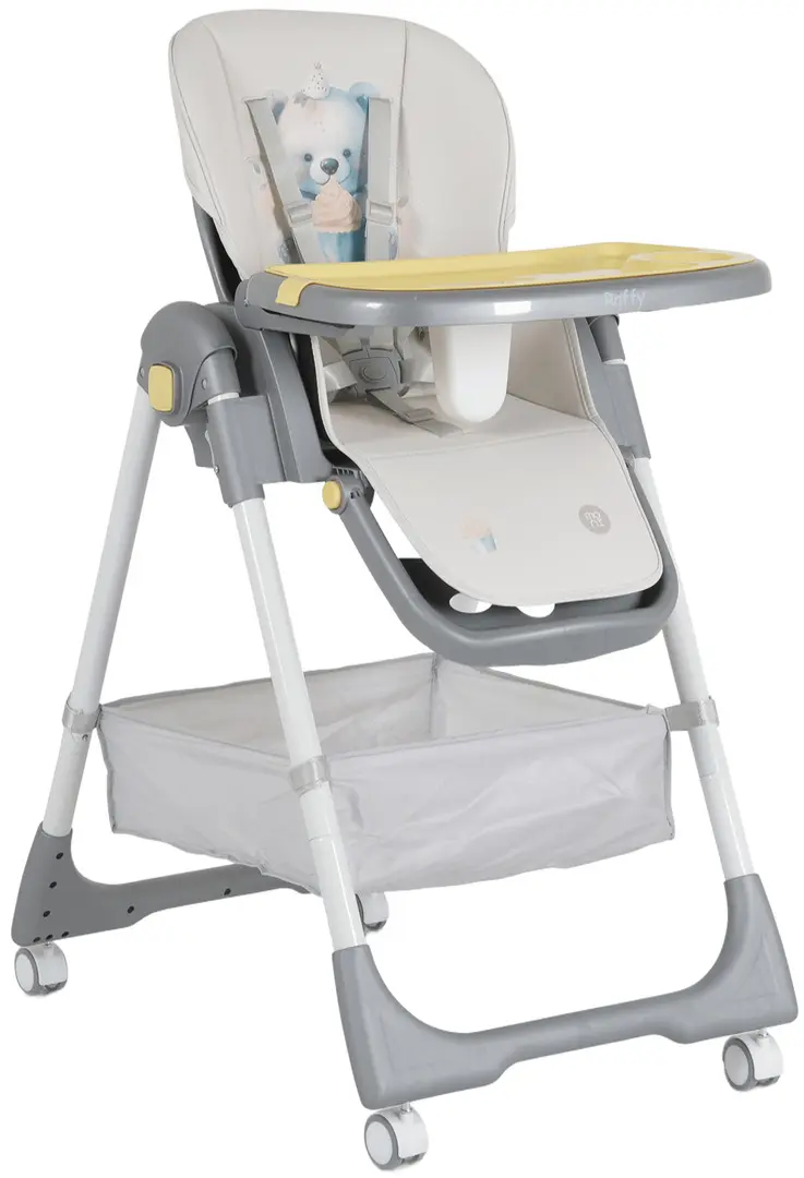 Scaun pentru hranire Moni Raffy (Yellow)