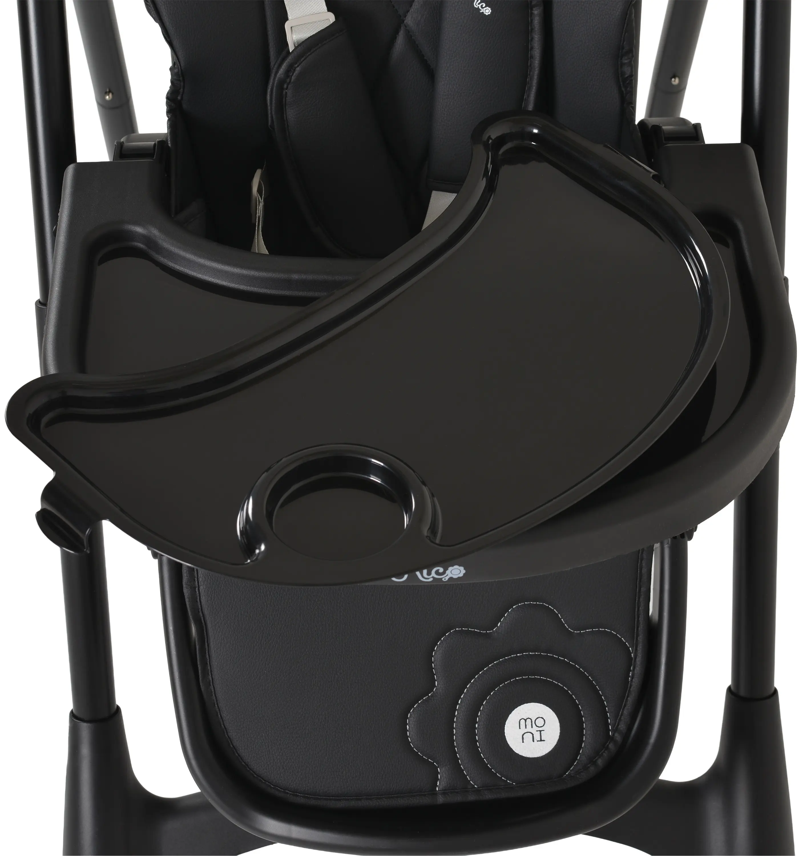 Scaun pentru hranire Moni Rico (Black)