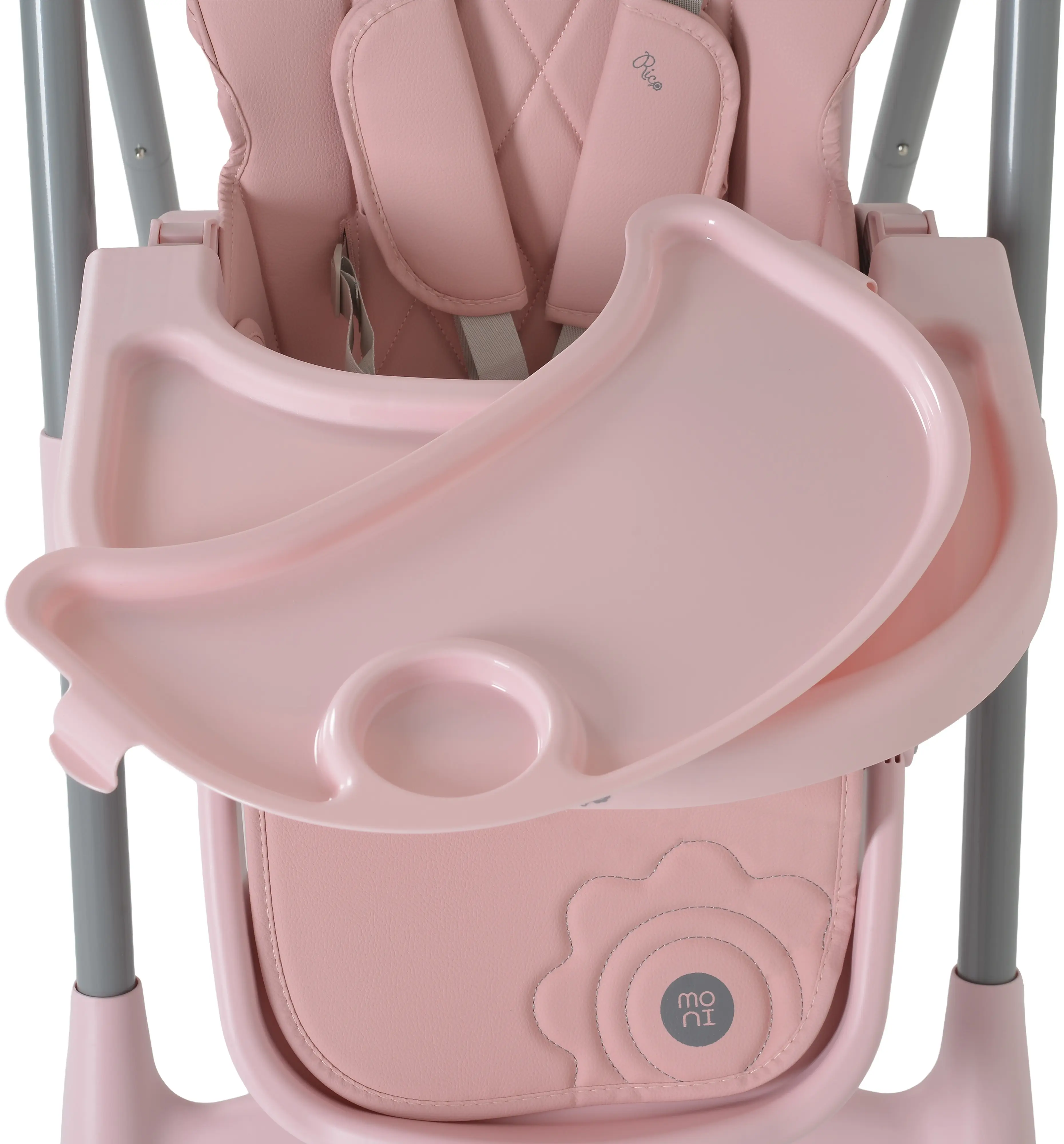 Scaun pentru hranire Moni Rico (Pink) - 11