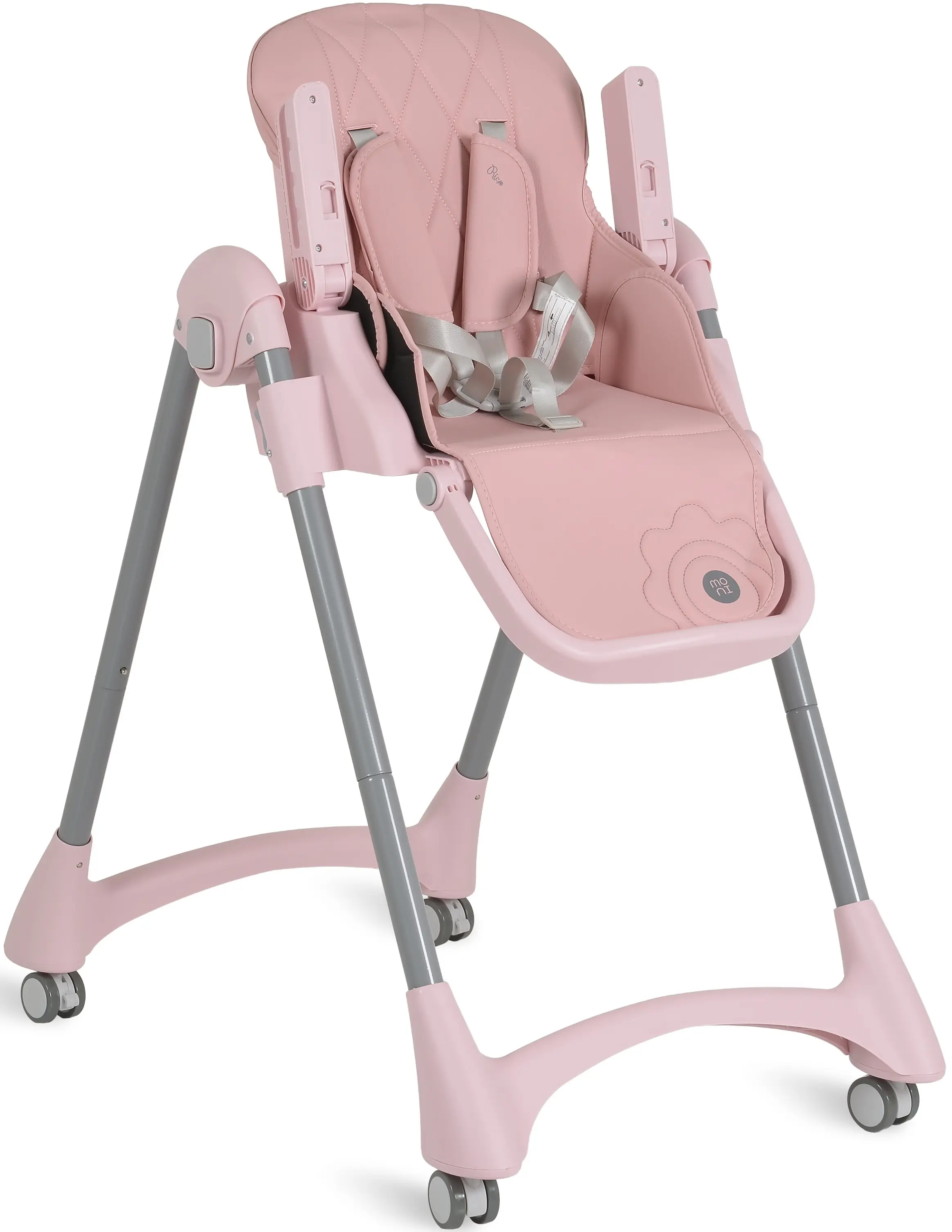 Scaun pentru hranire Moni Rico (Pink) - 3