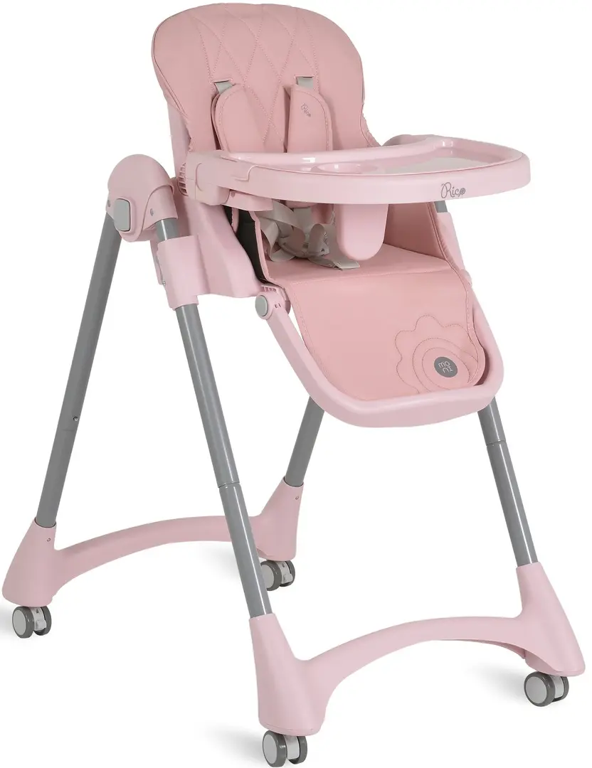Scaun pentru hranire Moni Rico (Pink)
