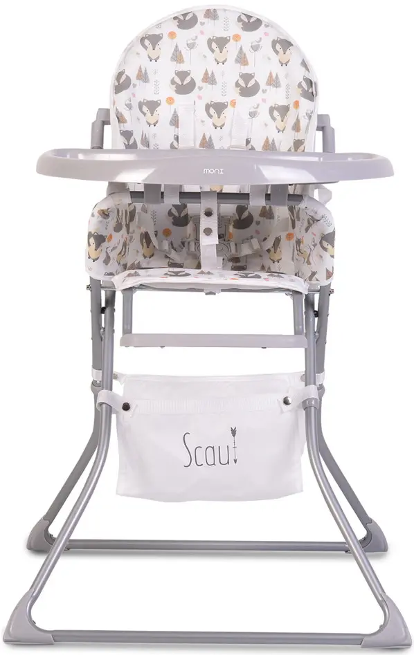 Scaun pentru hranire Moni Scaut (Grey)