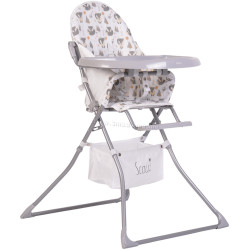Scaun pentru hranire Moni Scaut (Grey)