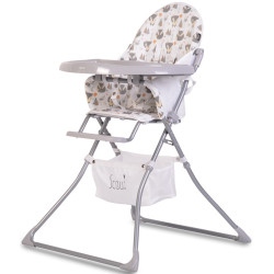 Scaun pentru hranire Moni Scaut (Grey) Thumb