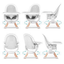 Scaun pentru hranire Munchkin 360 (Cloud High) Thumb