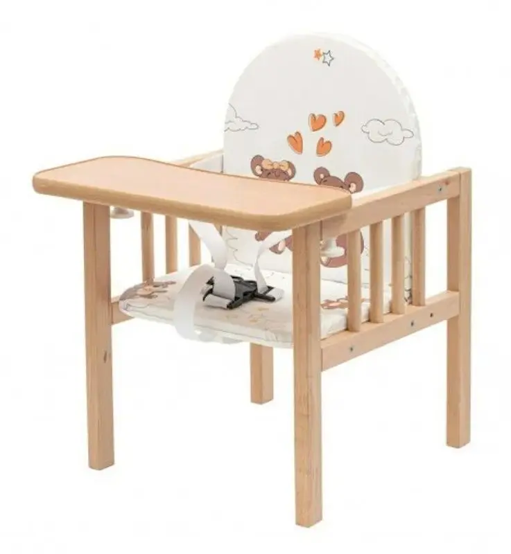 Scaun pentru hranire 2in1 New Baby Victory (Natural) - 3