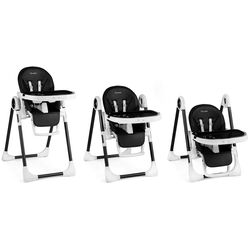 Стульчик для кормления и дуга с игрушками Nukido Belo (Black/White) Thumb