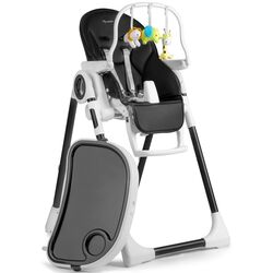 Стульчик для кормления и дуга с игрушками Nukido Belo (Black/White)