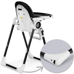 Стульчик для кормления и дуга с игрушками Nukido Belo (Black/White) Thumb