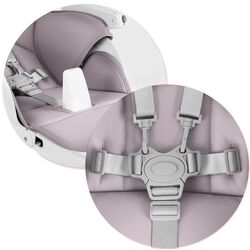 Стульчик для кормления и дуга с игрушками Nukido Belo (Heather/White) Thumb